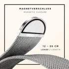 ONEFLOW Milano Mesh Apple Watch 4 (44mm) Armband Damen Metall – Weiteres Produktbild 5