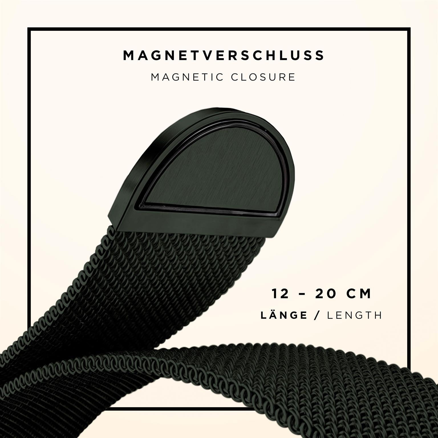 ONEFLOW Milano Mesh Apple Watch 5 (40mm) Armband Damen Metall – Weiteres Produktbild 4