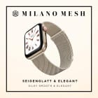 ONEFLOW Milano Mesh Apple Watch 5 (40mm) Armband Damen Metall – Weiteres Produktbild 3