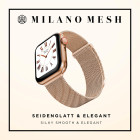 ONEFLOW Milano Mesh Apple Watch 6 (40mm) Armband Damen Metall – Produktbild 3