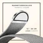 ONEFLOW Milano Mesh Apple Watch 6 (40mm) Armband Damen Metall – Produktbild 5