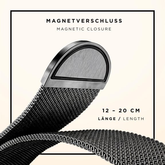 ONEFLOW Milano Mesh Apple Watch 6 (44mm) Armband Damen Metall – Weiteres Produktbild 5 ONEFLOW Milano Mesh Apple Watch 6 (44mm) Armband Damen Metall – Weiteres Produktbild 5