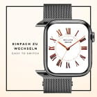 ONEFLOW Milano Mesh Apple Watch 7 (45mm) Armband Damen Metall – Weiteres Produktbild 7