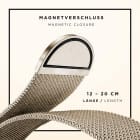 ONEFLOW Milano Mesh Apple Watch 7 (45mm) Armband Damen Metall – Weiteres Produktbild 5