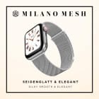 ONEFLOW Milano Mesh Apple Watch 7 (45mm) Armband Damen Metall – Produktbild 3