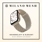 ONEFLOW Milano Mesh Apple Watch 9 (41mm) Armband Damen Metall – Weiteres Produktbild 3