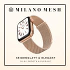 ONEFLOW Milano Mesh Apple Watch 9 (41mm) Armband Damen Metall – Weiteres Produktbild 3