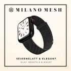 ONEFLOW Milano Mesh Apple Watch 9 (41mm) Armband Damen Metall – Produktbild 3