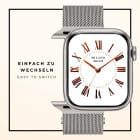 ONEFLOW Milano Mesh Apple Watch 9 (41mm) Armband Damen Metall – Weiteres Produktbild 7