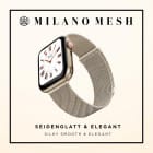 ONEFLOW Milano Mesh Apple Watch 9 (45mm) Armband Damen Metall – Produktbild 3