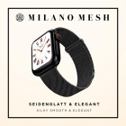 ONEFLOW Milano Mesh Apple Watch 9 (45mm) Armband Damen Metall – Weiteres Produktbild 3