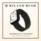 ONEFLOW Milano Mesh Apple Watch 9 (45mm) Armband Damen Metall – Weiteres Produktbild 3