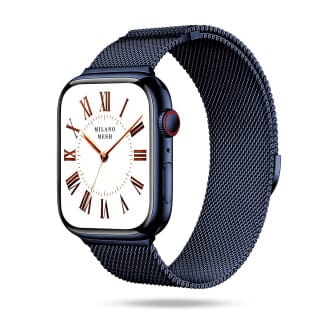 ONEFLOW Milano Mesh Apple Watch Ultra 1 (49mm) Armband Damen Metall – Napoli Blue ONEFLOW Milano Mesh Apple Watch Ultra 1 (49mm) Armband Damen Metall – Napoli Blue
