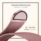 ONEFLOW Milano Mesh Apple Watch Ultra 2 (49mm) Armband Damen Metall – Weiteres Produktbild 5