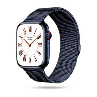 ONEFLOW Milano Mesh Apple Watch Ultra 3 (49mm) Armband Damen Metall – Napoli Blue ONEFLOW Milano Mesh Apple Watch Ultra 3 (49mm) Armband Damen Metall – Napoli Blue