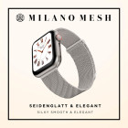 ONEFLOW Milano Mesh Apple Watch Ultra 3 (49mm) Armband Damen Metall – Weiteres Produktbild 3