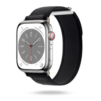 ONEFLOW Nomad Strap Apple Watch SE 1 (44mm) Nylon Armband Outdoor – Midnight Shadow ONEFLOW Nomad Strap Apple Watch SE 1 (44mm) Nylon Armband Outdoor – Midnight Shadow