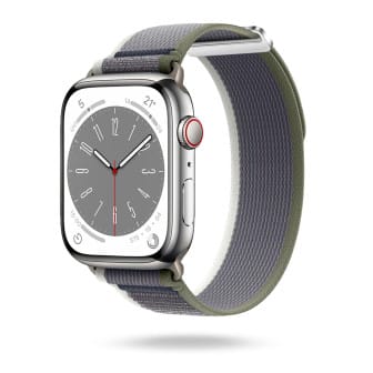 ONEFLOW Nomad Strap Apple Watch SE 2 (44mm) Nylon Armband Outdoor – Trailblazer Slate ONEFLOW Nomad Strap Apple Watch SE 2 (44mm) Nylon Armband Outdoor – Trailblazer Slate