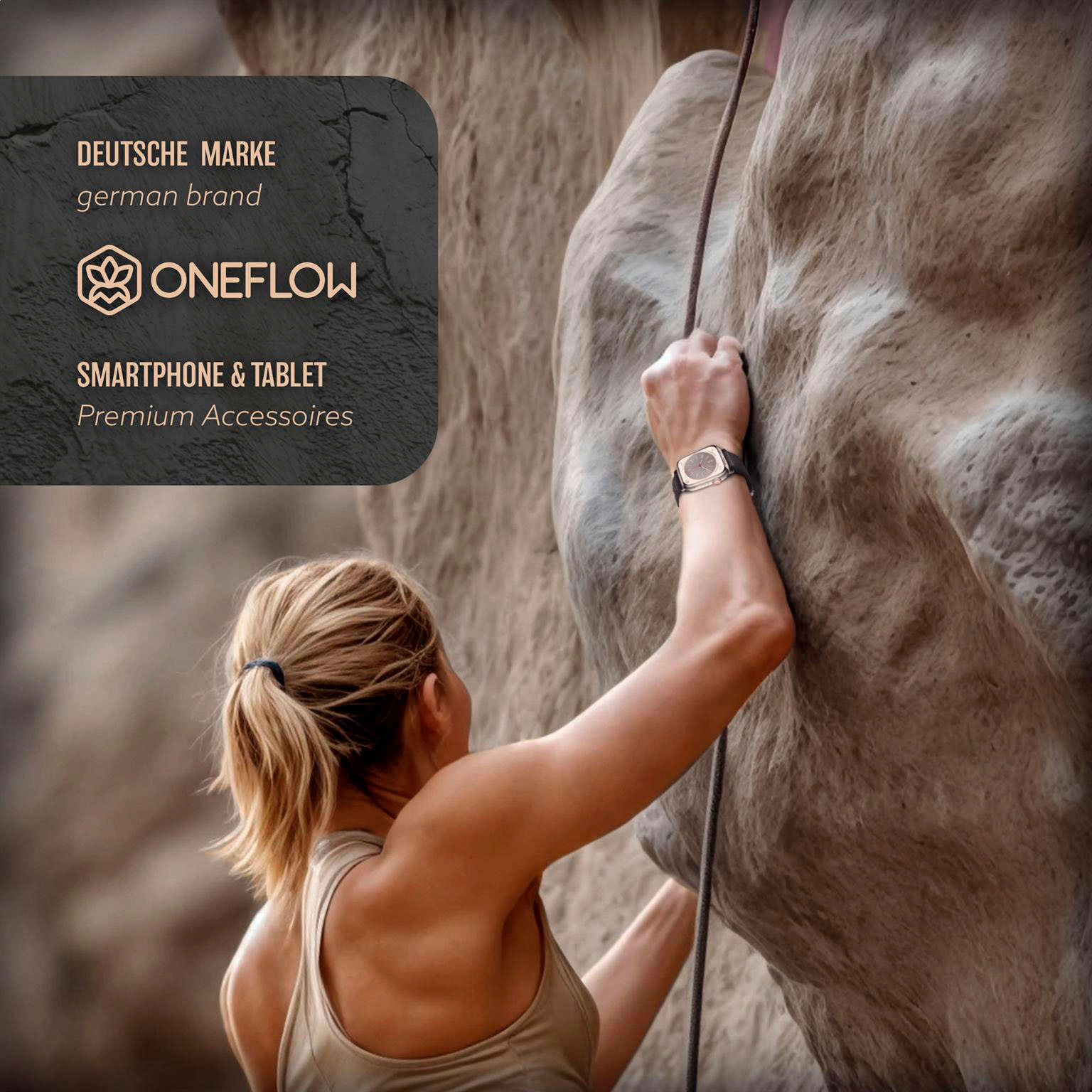 ONEFLOW Nomad Strap Apple Watch SE 3 (44mm) Nylon Armband Outdoor – Weiteres Produktbild 5 ONEFLOW Nomad Strap Apple Watch SE 3 (44mm) Nylon Armband Outdoor – Weiteres Produktbild 5