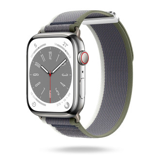 ONEFLOW Nomad Strap Apple Watch SE 3 (44mm) Nylon Armband Outdoor – Trailblazer Slate ONEFLOW Nomad Strap Apple Watch SE 3 (44mm) Nylon Armband Outdoor – Trailblazer Slate