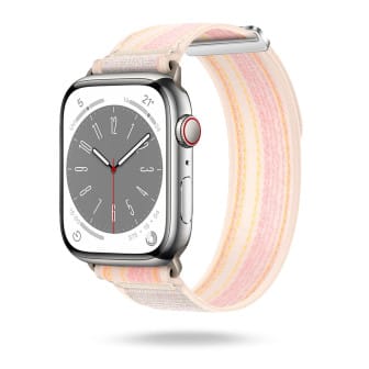 ONEFLOW Nomad Strap Apple Watch 2 (42mm) Nylon Armband Outdoor – Blush Horizon ONEFLOW Nomad Strap Apple Watch 2 (42mm) Nylon Armband Outdoor – Blush Horizon