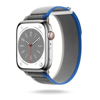 ONEFLOW Nomad Strap Apple Watch 9 (45mm) Nylon Armband Outdoor – Mountain Lake ONEFLOW Nomad Strap Apple Watch 9 (45mm) Nylon Armband Outdoor – Mountain Lake