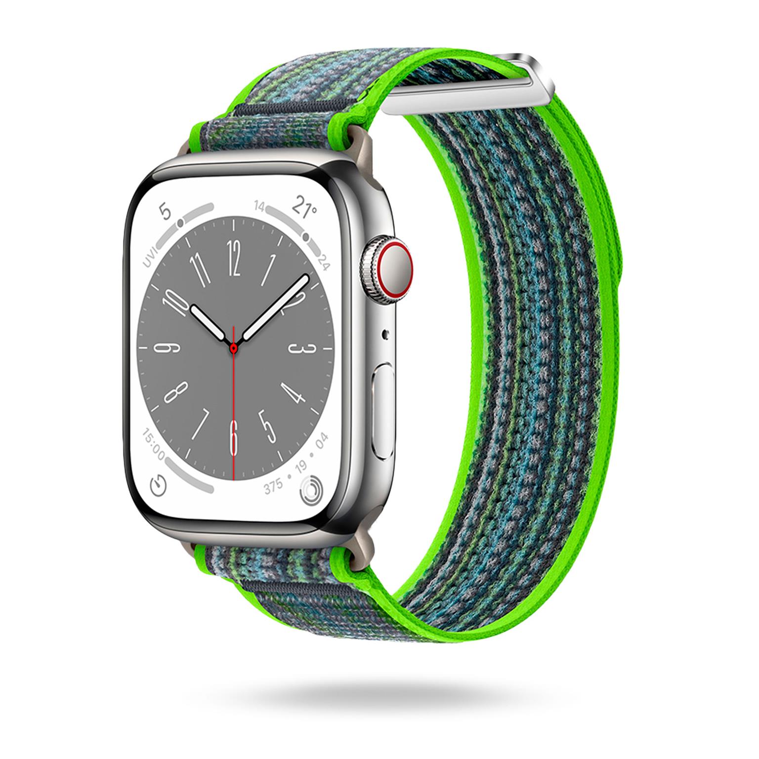 ONEFLOW Nomad Strap Apple Watch 9 (45mm) Nylon Armband Outdoor – undefined