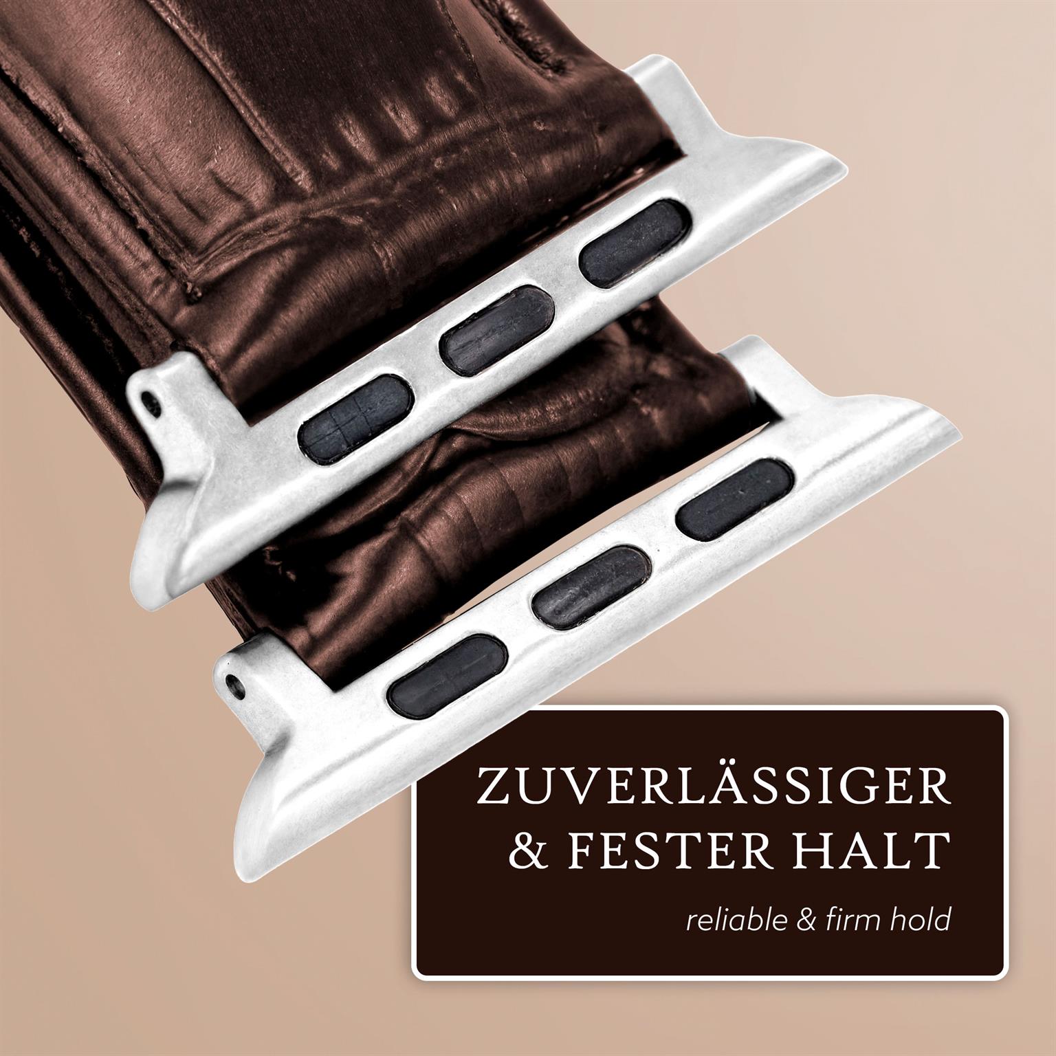 ONEFLOW Prestige Strap Apple Watch SE 1 (44mm) Armband Leder – Weiteres Produktbild 5