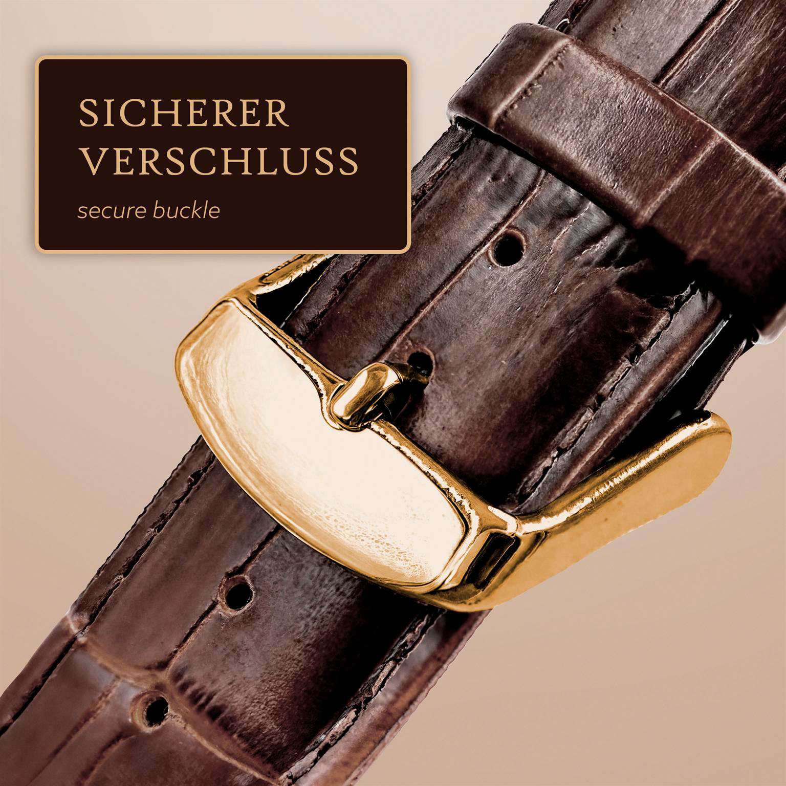 ONEFLOW Prestige Strap Apple Watch SE 3 (44mm) Armband Leder – Weiteres Produktbild 4