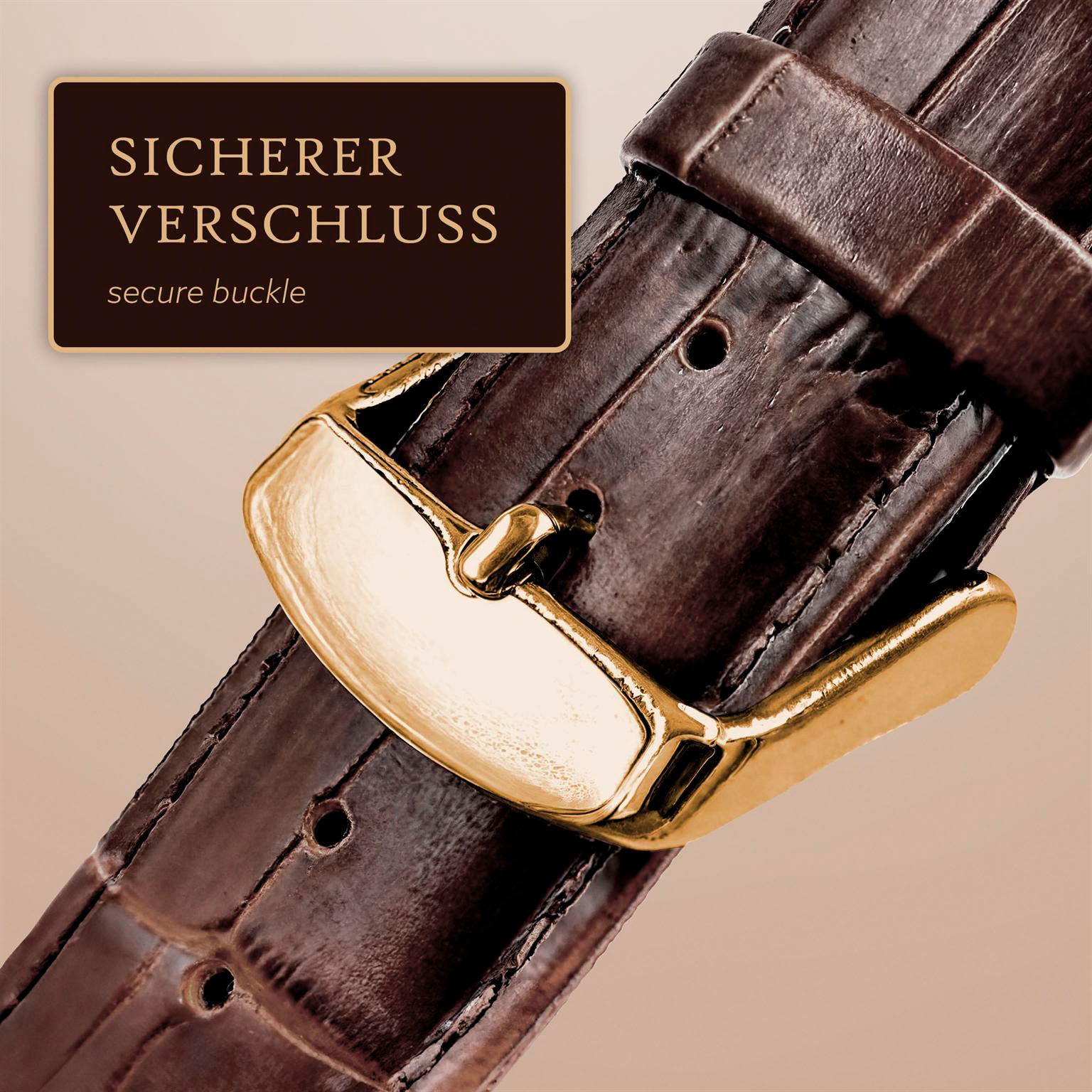 ONEFLOW Prestige Strap Apple Watch SE 3 (44mm) Armband Leder – Weiteres Produktbild 4 ONEFLOW Prestige Strap Apple Watch SE 3 (44mm) Armband Leder – Weiteres Produktbild 4