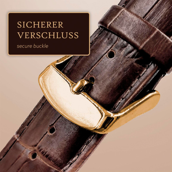 ONEFLOW Prestige Strap Apple Watch SE 3 (44mm) Armband Leder – Weiteres Produktbild 4