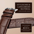 ONEFLOW Prestige Strap Apple Watch 10 (46mm) Armband Leder – Weiteres Produktbild 2