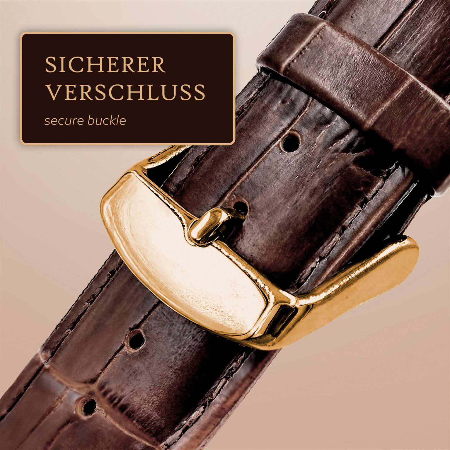 ONEFLOW Prestige Strap Apple Watch 11 (46mm) Armband Leder – Weiteres Produktbild 4