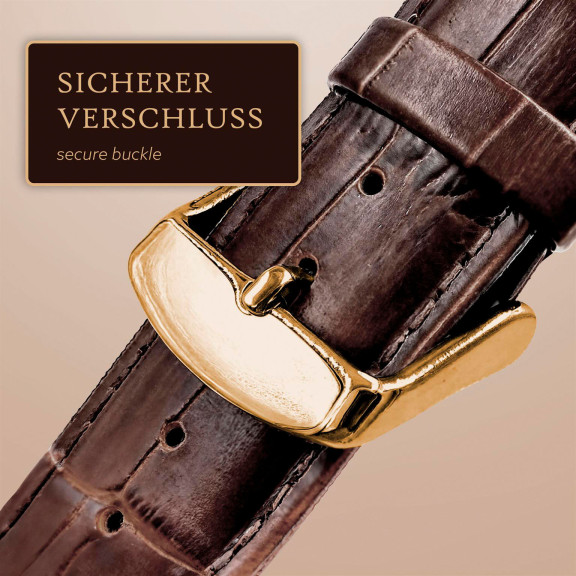 ONEFLOW Prestige Strap Apple Watch 11 (46mm) Armband Leder – Weiteres Produktbild 4