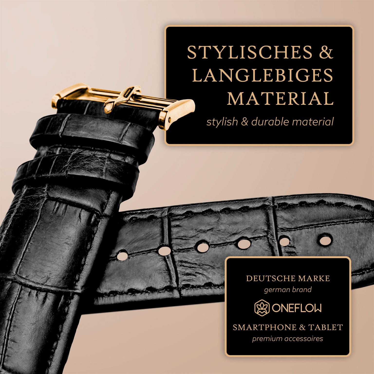 ONEFLOW Prestige Strap Apple Watch 3 (42mm) Armband Leder – Weiteres Produktbild 2 ONEFLOW Prestige Strap Apple Watch 3 (42mm) Armband Leder – Weiteres Produktbild 2