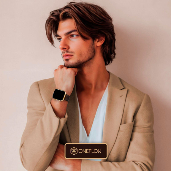 ONEFLOW Prestige Strap Apple Watch Ultra 3 (49mm) Armband Leder – Weiteres Produktbild 7