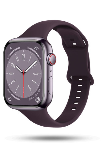 ONEFLOW Soft Band Slim Apple Watch 3 (38mm) Sportarmband Schmal – Cherry Blossom