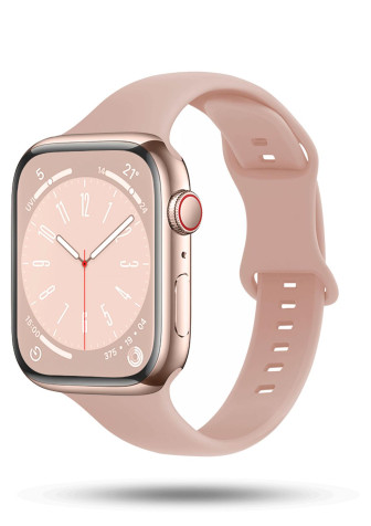 ONEFLOW Soft Band Slim Apple Watch 3 (38mm) Sportarmband Schmal – Sandy Glow ONEFLOW Soft Band Slim Apple Watch 3 (38mm) Sportarmband Schmal – Sandy Glow