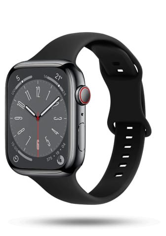 ONEFLOW Soft Band Slim Apple Watch Ultra 2 (49mm) Sportarmband Schmal – Eclipse Black ONEFLOW Soft Band Slim Apple Watch Ultra 2 (49mm) Sportarmband Schmal – Eclipse Black