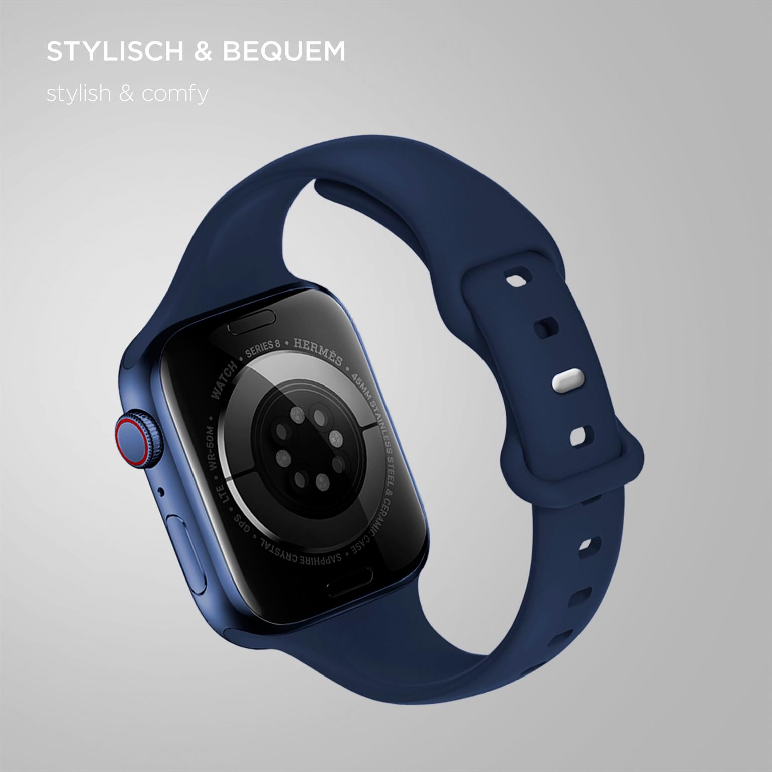ONEFLOW Soft Band Slim Apple Watch SE 1 (40mm) Sportarmband Schmal – Weiteres Produktbild 1