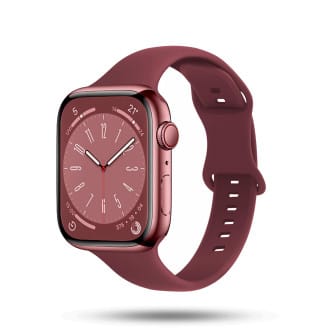 ONEFLOW Soft Band Slim Apple Watch SE 1 (44mm) Sportarmband Schmal – Wine Delight ONEFLOW Soft Band Slim Apple Watch SE 1 (44mm) Sportarmband Schmal – Wine Delight