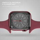 ONEFLOW Soft Band Slim Apple Watch SE 1 (44mm) Sportarmband Schmal – Weiteres Produktbild 6