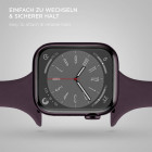 ONEFLOW Soft Band Slim Apple Watch SE 2 (44mm) Sportarmband Schmal – Weiteres Produktbild 6