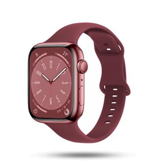 ONEFLOW Soft Band Slim Apple Watch SE 2 (44mm) Sportarmband Schmal – Wine Delight ONEFLOW Soft Band Slim Apple Watch SE 2 (44mm) Sportarmband Schmal – Wine Delight