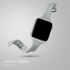 ONEFLOW Soft Band Slim Apple Watch SE 2 (44mm) Sportarmband Schmal – Produktbild 5