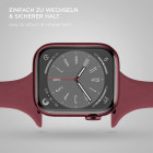 ONEFLOW Soft Band Slim Apple Watch SE 3 (40mm) Sportarmband Schmal – Weiteres Produktbild 6