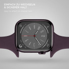 ONEFLOW Soft Band Slim Apple Watch SE 3 (44mm) Sportarmband Schmal – Produktbild 6