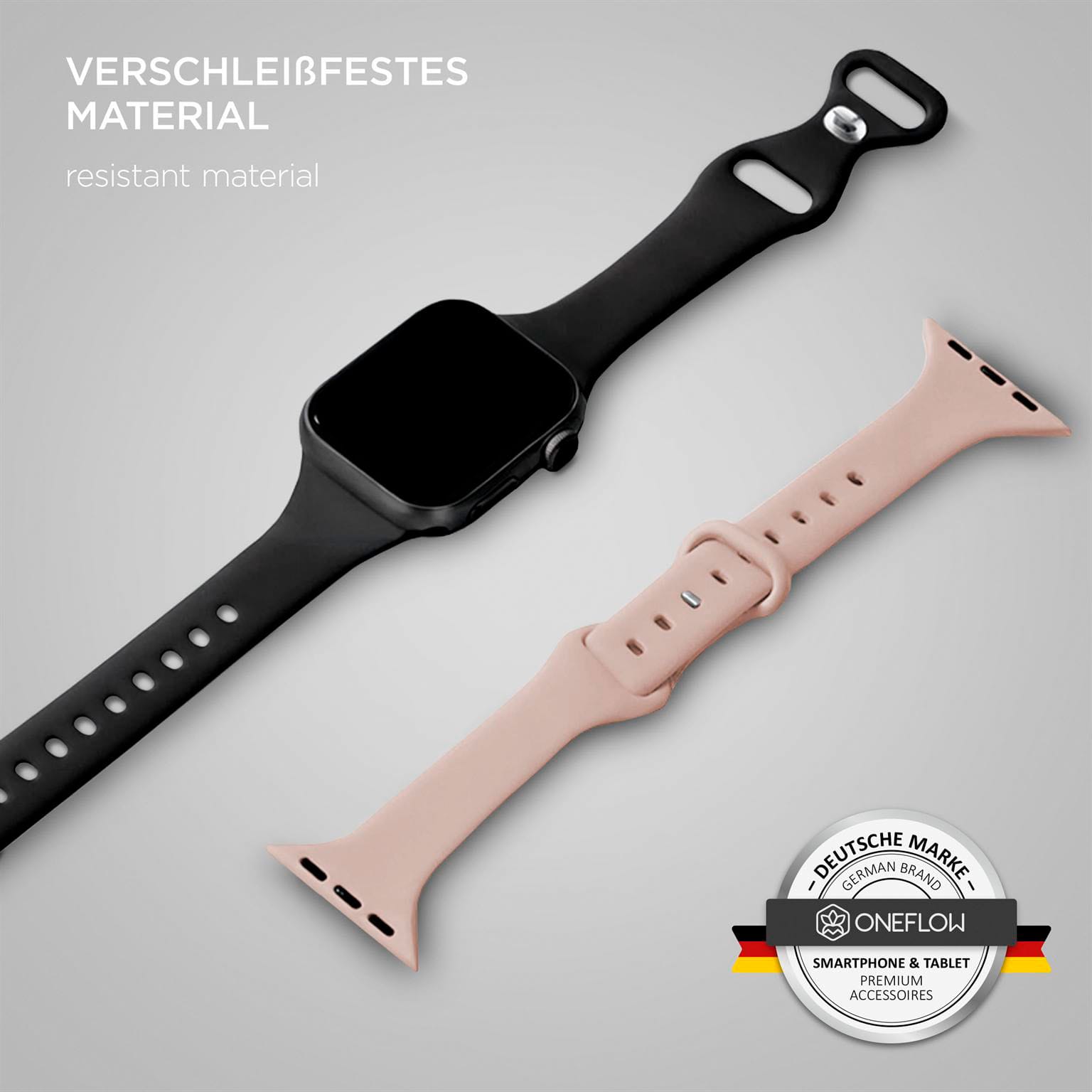 ONEFLOW Soft Band Slim Apple Watch SE 3 (44mm) Sportarmband Schmal – Weiteres Produktbild 3 ONEFLOW Soft Band Slim Apple Watch SE 3 (44mm) Sportarmband Schmal – Weiteres Produktbild 3