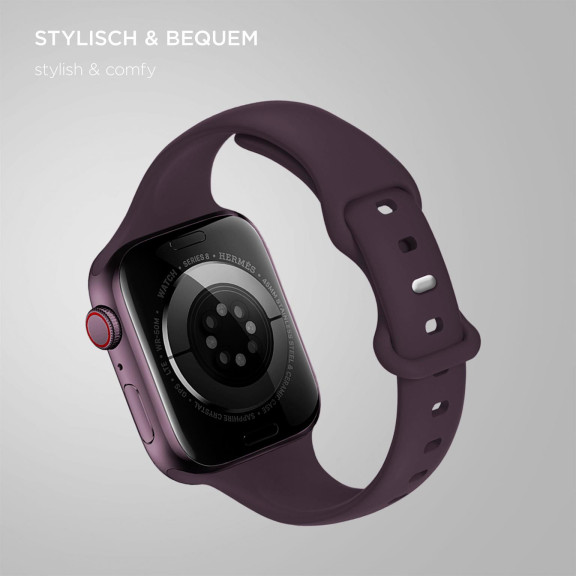 ONEFLOW Soft Band Slim Apple Watch 1 (38mm) Sportarmband Schmal – Weiteres Produktbild 2 ONEFLOW Soft Band Slim Apple Watch 1 (38mm) Sportarmband Schmal – Weiteres Produktbild 2