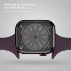 ONEFLOW Soft Band Slim Apple Watch 1 (38mm) Sportarmband Schmal – Produktbild 6